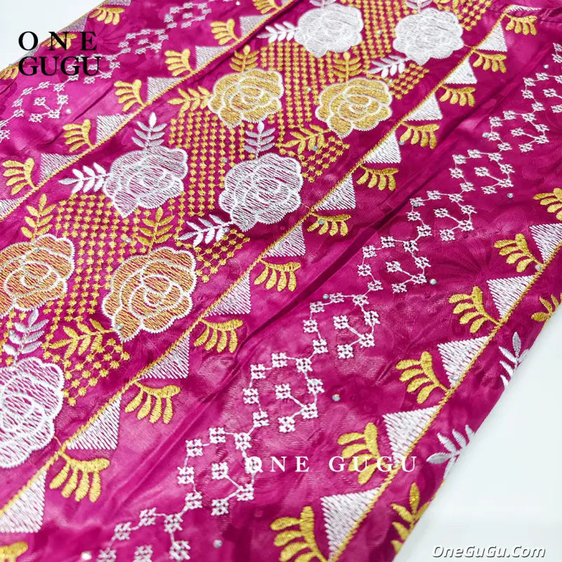 High Quality Burgundy African Women Bazin Riche Boubou Dress Original Nigerian Basin Rich Brocade Wedding Party Dashiki Robe