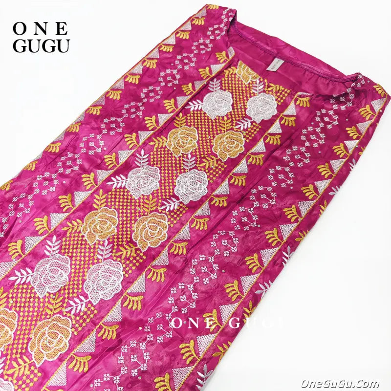 High Quality Burgundy African Women Bazin Riche Boubou Dress Original Nigerian Basin Rich Brocade Wedding Party Dashiki Robe