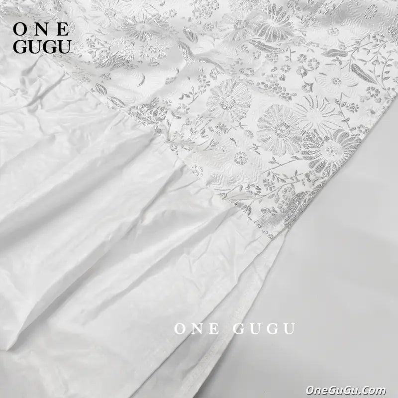 White African Brocade Boubou Dress Party African Dashiki Embroidery and bazin riche Decoration Nigerian Bride Wedding Party Robe