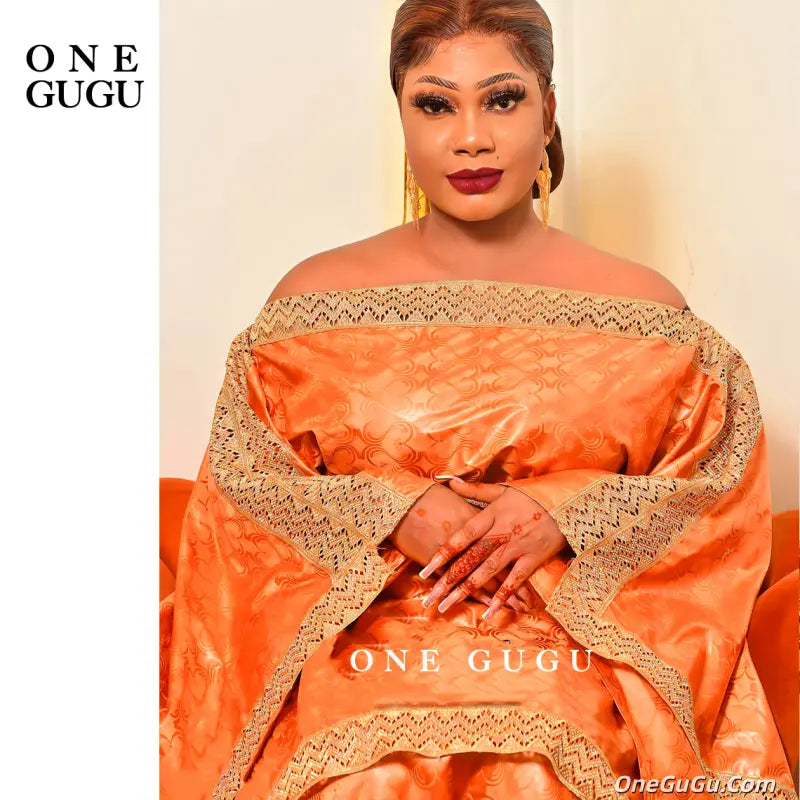 Two Piece Set African Bazin Dress With Loincloths For Women Wedding Bride Party Dress Plus Size Traditional Basin Riche Dashiki