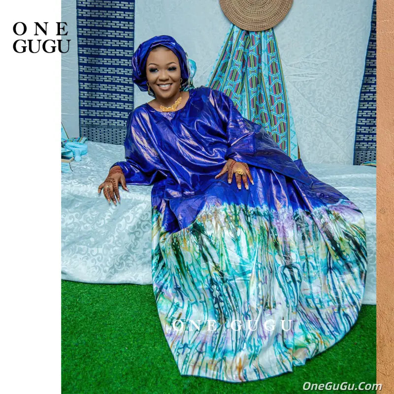 Perfumed First Quality African Dashiki Basin Dress Nigerian Origianl Print Bazin Riche Traditional Wedding Party Boubou Robe