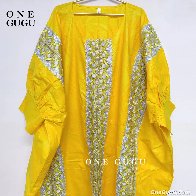 2026 Newest  African Embroidery Brocade Basin Dashiki Wedding Dress Plus Size Origianl Nigeria Bazin Rich Boubou Robe