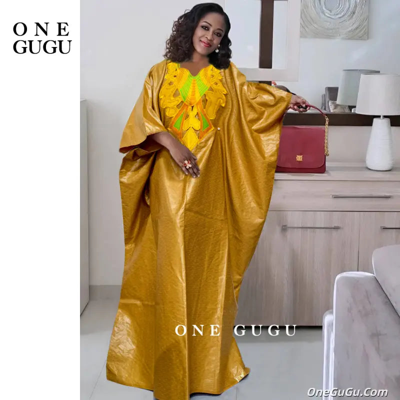 2026 First Quality Original Perfumed Nigerian Baizn Dashiki Boubou Dress African Traditional Wedding Dress Bazin Riche Long Robe