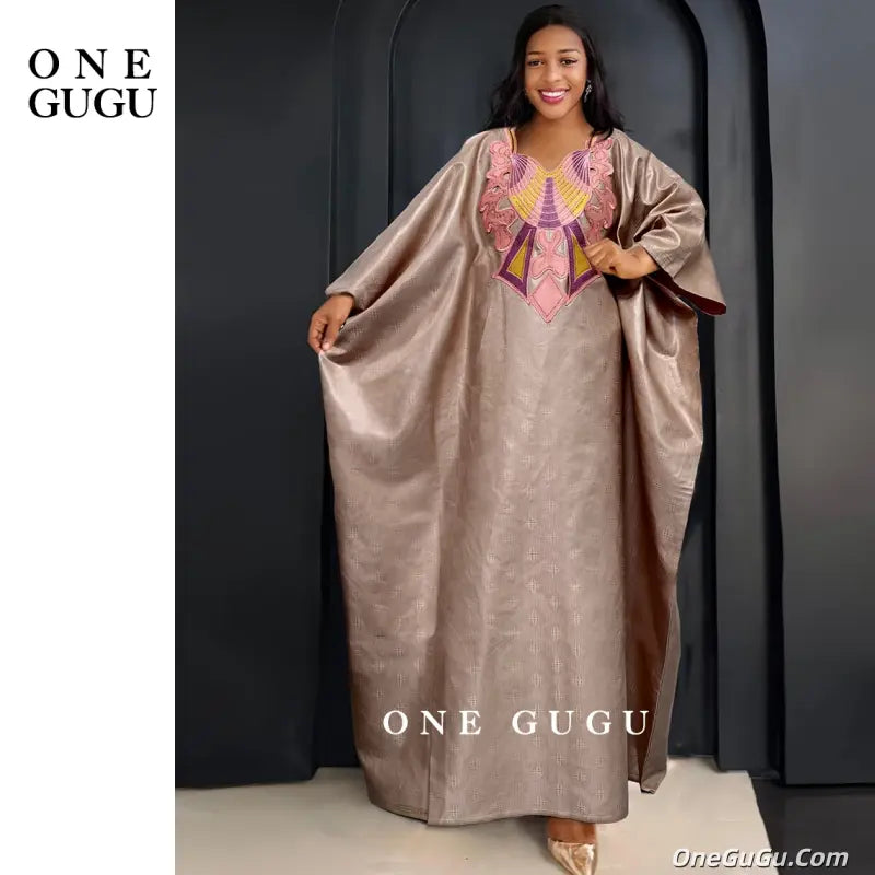 2026 First Quality Original Perfumed Nigerian Baizn Dashiki Boubou Dress African Traditional Wedding Dress Bazin Riche Long Robe